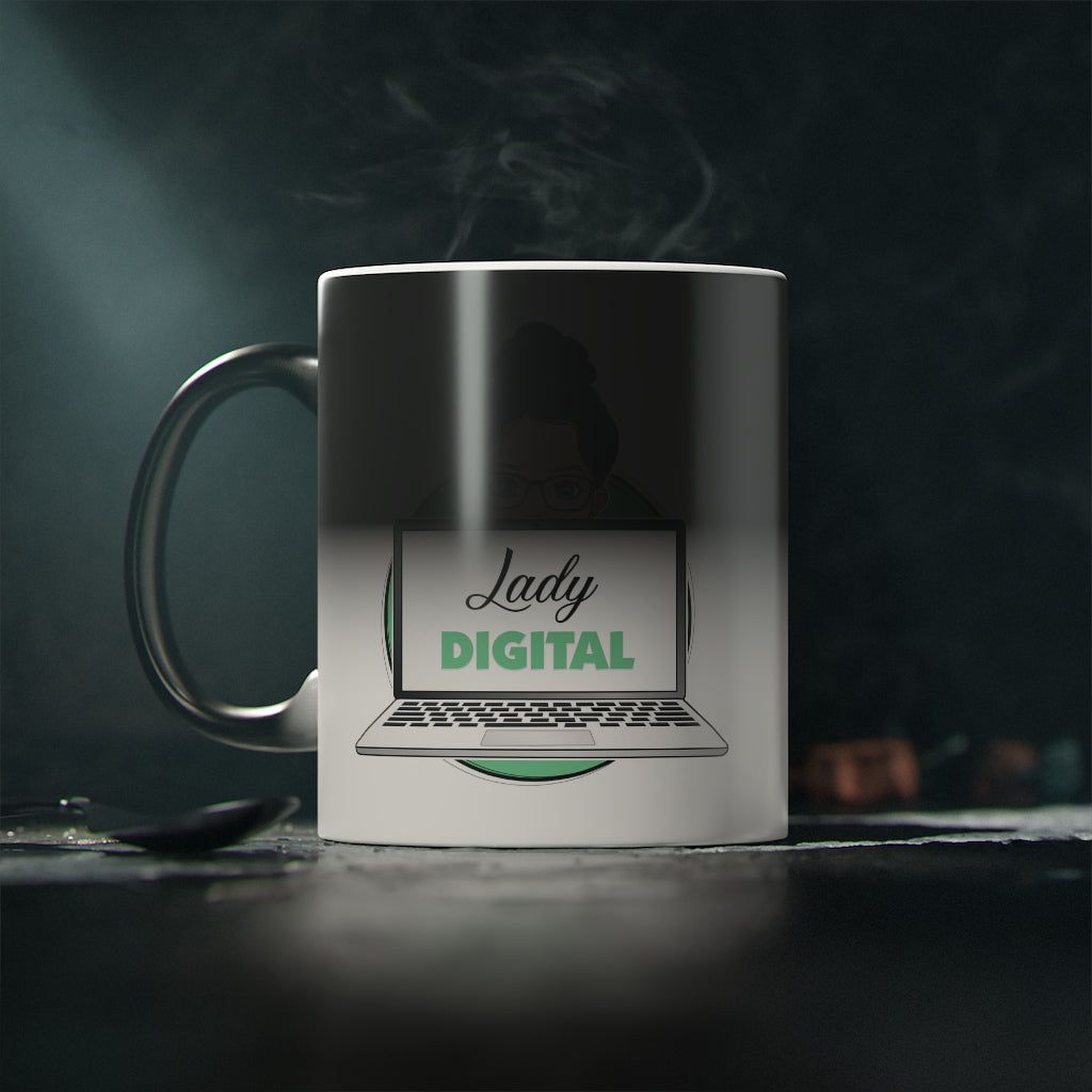 Lady Digital Magical Mug