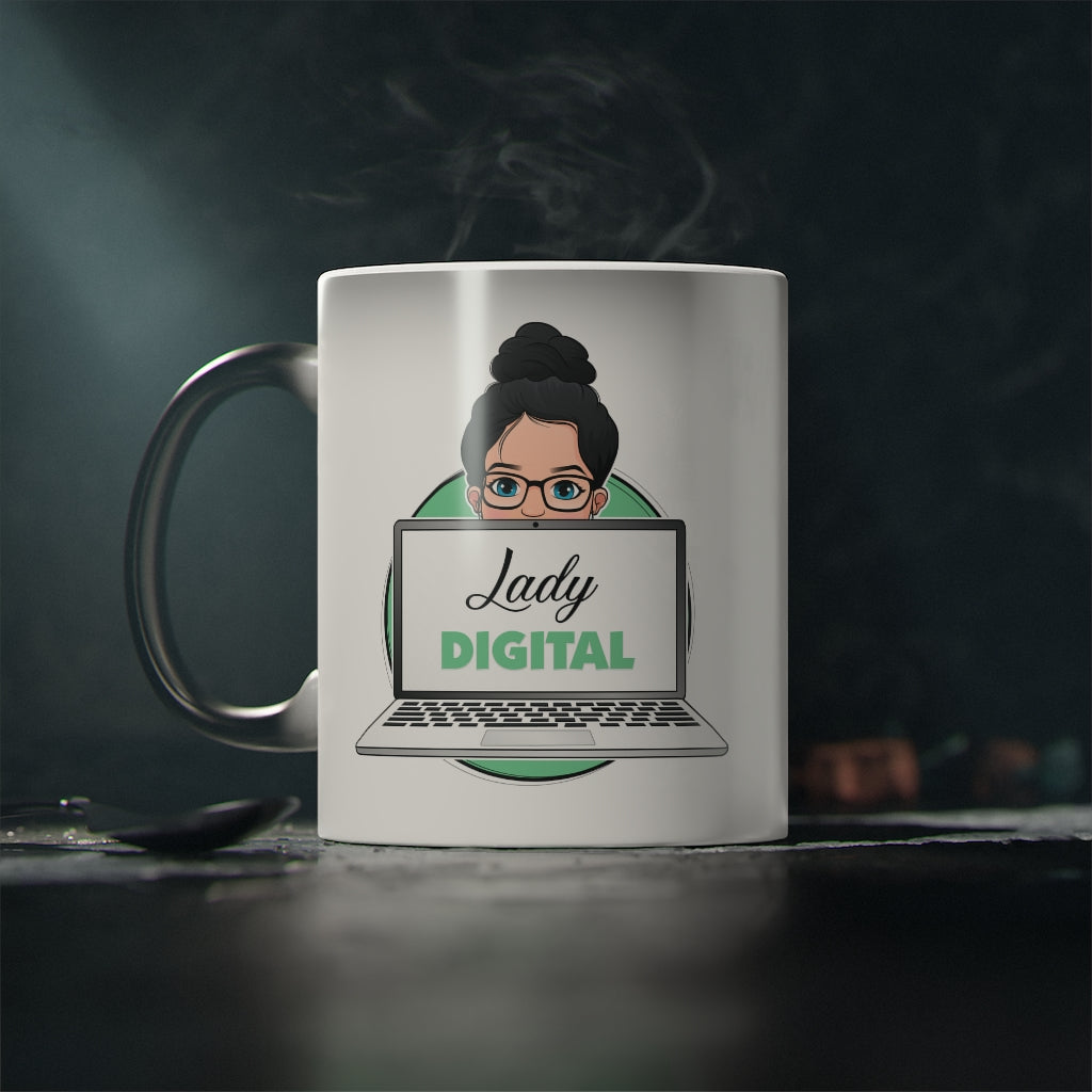 Lady Digital Magical Mug