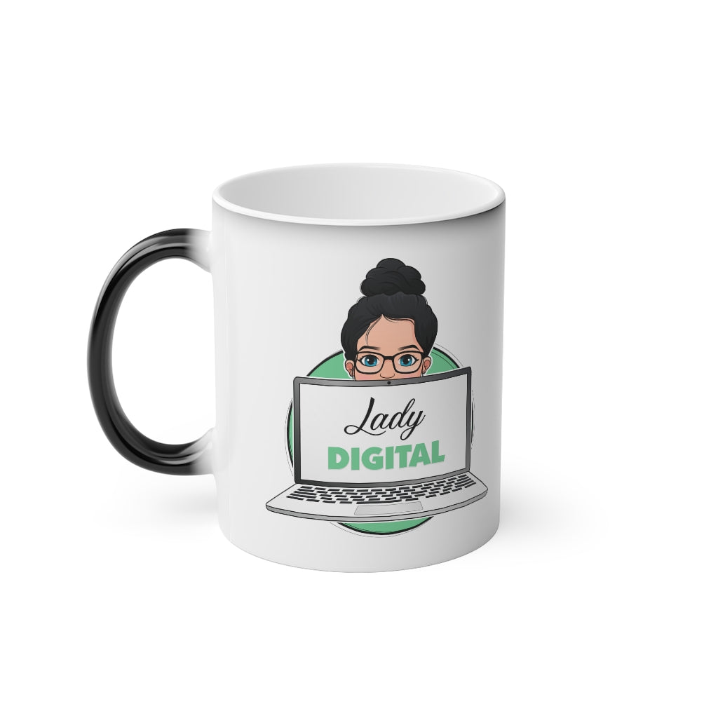 Lady Digital Magical Mug