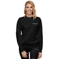 Lady Digital Embroidery Unisex Premium Sweatshirt